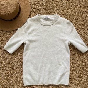 Madewell short sleeved sweater